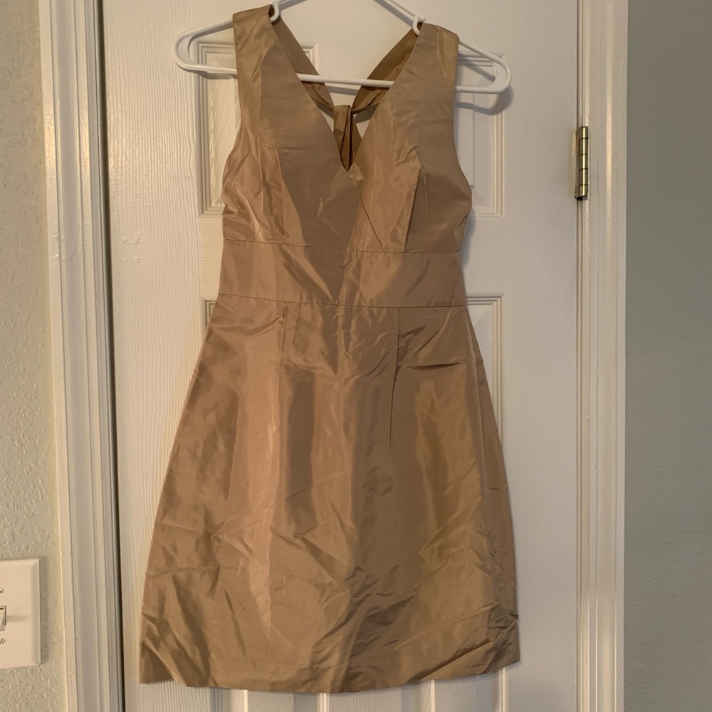 Silk JCrew cocktail dress